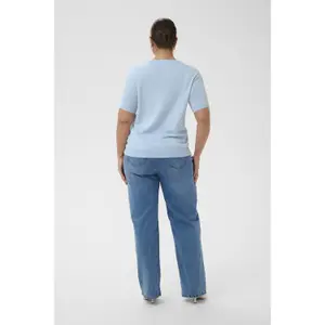 Women's V-neck sweater KAFFE Curve Lizzy image-4