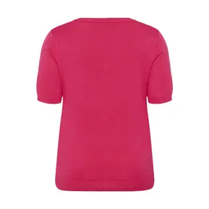 Women's V-neck sweater KAFFE Curve Lizzy image-3