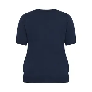 Women's V-neck sweater KAFFE Curve Lizzy image-4
