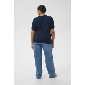 Women's V-neck sweater KAFFE Curve Lizzy image-5