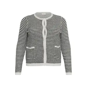 Women's cardigan KAFFE Curve Elanna image-0