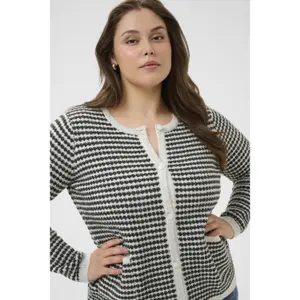 Women's cardigan KAFFE Curve Elanna image-5