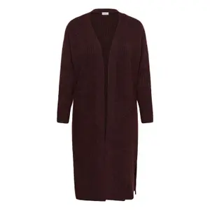 Women's long cardigan KAFFE Curve KCRinye image-1