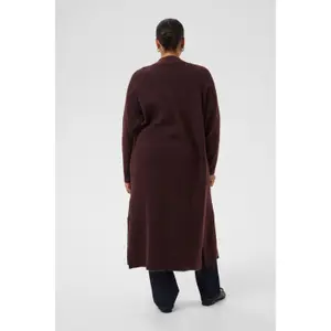 Women's long cardigan KAFFE Curve KCRinye image-6