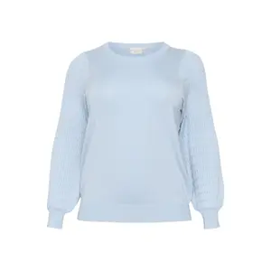 Woman sweater KAFFE Curve Lini image-0