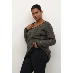 Maglione da donna KAFFE Curve Verina image-1