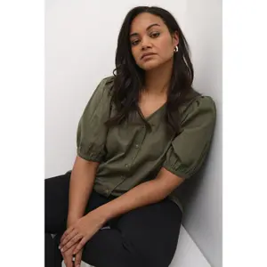 Women's blouse KAFFE Curve Vicca image-3