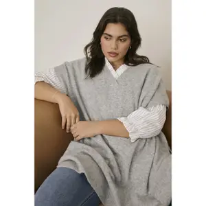 Poncho femme KAFFE Curve Annett image-6