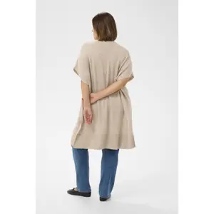 Poncho en tricot femme KAFFE Curve KCAnnett image-4