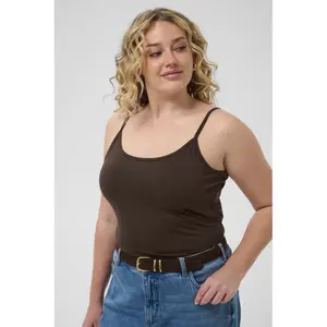 Women's tank top KAFFE Curve KCJena A-Shape image-4