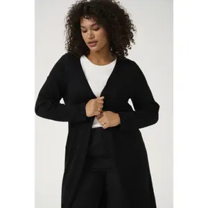 Women's cardigan KAFFE Curve Farsia image-5