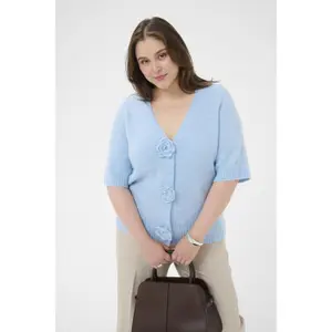Women's cardigan KAFFE Curve KCRosa image-3
