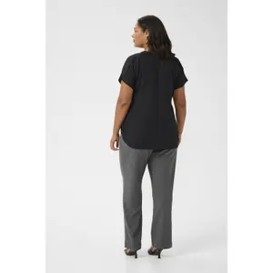 Women's blouse KAFFE Curve Anny Solid image-5