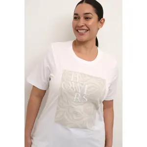 Women's T-shirt KAFFE Curve Rie image-5