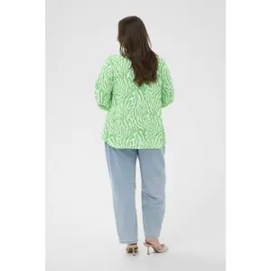 Blusa de manga larga para mujer KAFFE Curve Mahlena image-4