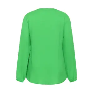 Blusa de manga larga para mujer KAFFE Curve Mahlena image-3