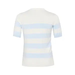 Sudadera rayada de manga corta para mujer KAFFE Curve Lizzy image-1