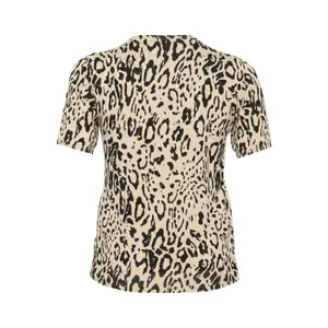 Women's short sleeve sweater KAFFE Curve Lizzy image-3