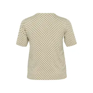 Women's short sleeve sweater KAFFE Curve Lizzy image-3