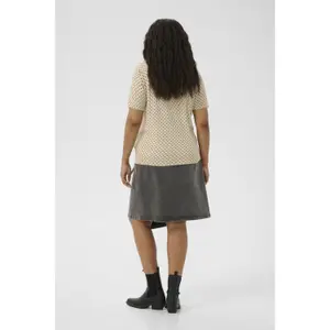 Women's short sleeve sweater KAFFE Curve Lizzy image-4