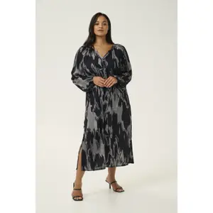 Women's dress KAFFE Curve KCSilla image-1