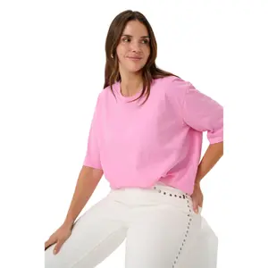 Γυναικείο T-shirt KAFFE Curve KCMina image-3