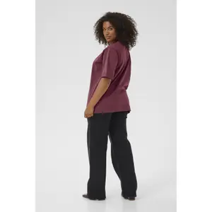 Γυναικείο T-shirt KAFFE Curve Curve Kcmina image-5