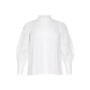 Women's long sleeve blouse KAFFE Curve KCWilla image-0