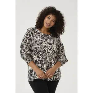 Women's blouse KAFFE Curve Haliah image-1