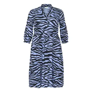 Women's long sleeve dress KAFFE Curve Olena image-0