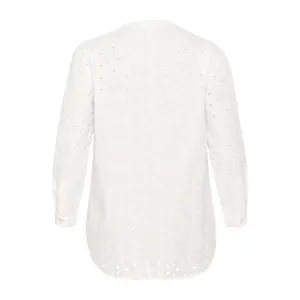 Women's long sleeve shirt KAFFE Curve Salina image-3