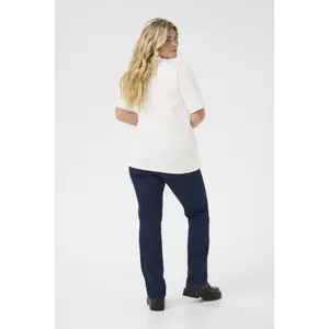 Women's T-shirt KAFFE Curve Merisa image-4