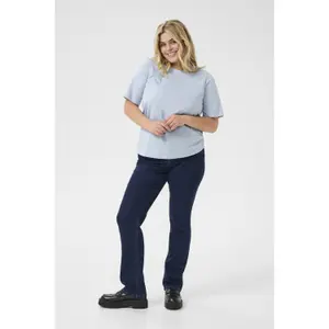 Women's T-shirt KAFFE Curve Merisa image-2