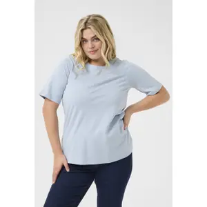 Women's T-shirt KAFFE Curve Merisa image-1