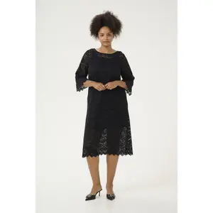 Women's dress KAFFE Curve Jaida image-1