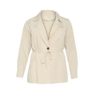 Women's long sleeve blouse KAFFE Curve KCTrina image-0
