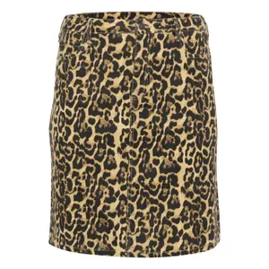 Denim skirt for women KAFFE Curve Leonoma image-0