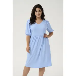 Women's jersey dress KAFFE Curve KCVenedy image-1