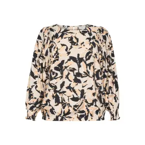 Damenbluse KAFFE Curve Paca image-0