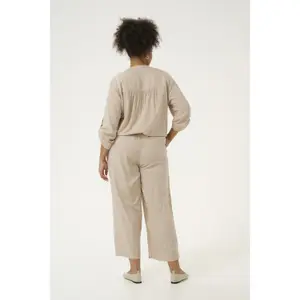 Women's cropped Trousers KAFFE Curve Mille image-4