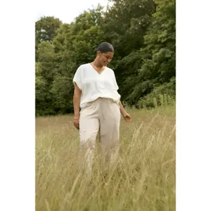 Women's cropped Trousers KAFFE Curve Mille image-6