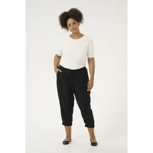 Pantaloni 3/4 da donna KAFFE Curve KCMille image-2