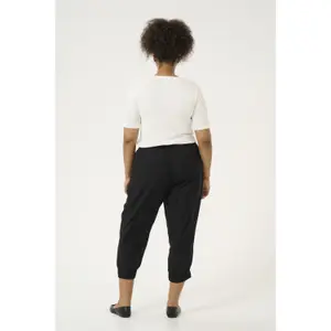 Pantaloni 3/4 da donna KAFFE Curve KCMille image-4