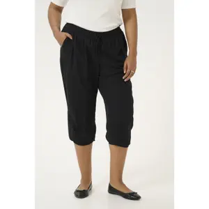 Pantaloni 3/4 da donna KAFFE Curve KCMille image-1
