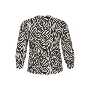 Women's long sleeve T-shirt KAFFE Curve Ivena image-3