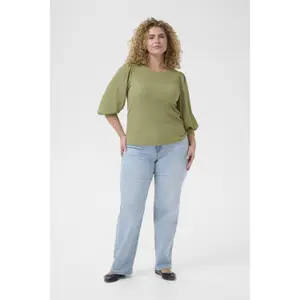 Women's long sleeve T-shirt KAFFE Curve Ivena image-2