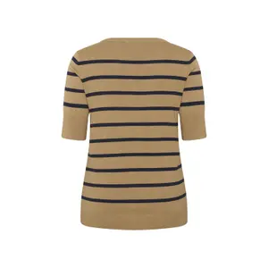 Women's short sleeve cardigan KAFFE Curve Lizzy image-3