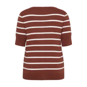 Women's short sleeve cardigan KAFFE Curve Lizzy image-4