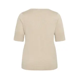 Women's short sleeve cardigan KAFFE Curve Lizzy image-3