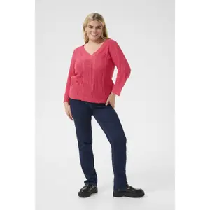 Maglione da donna KAFFE Curve Lorry image-1